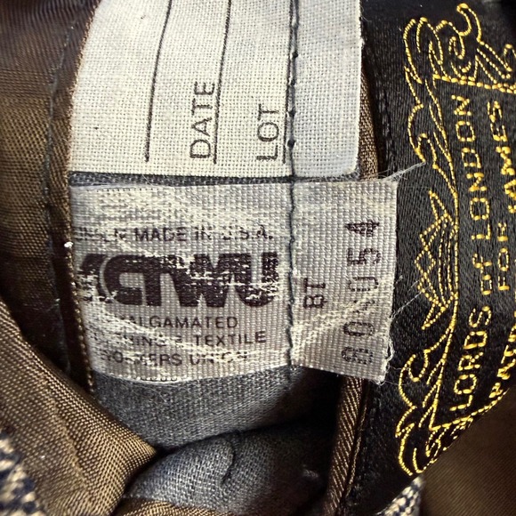 Lords of London for Patrick James Men's Wool Blazer Herringbone Jacket Size 38R - Picture 5 of 11